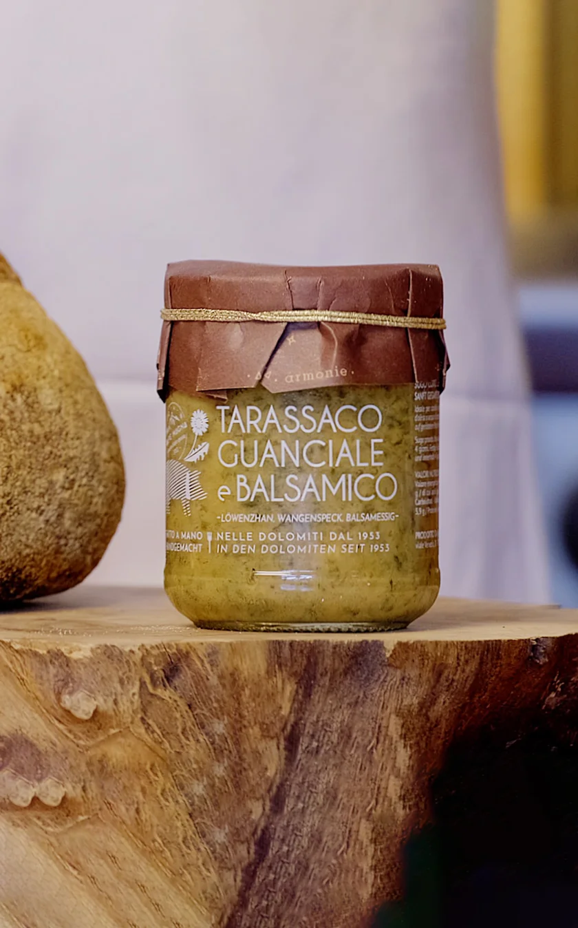 hover Tarassaco guanciale e balsamico